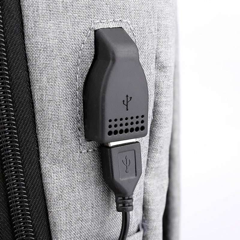 Business Computer Bag - Three-piece Backpack with USB