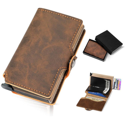 RFID Blocking Slim Lightweight Multi-Functional Card Holder