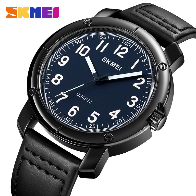 SKMEI-Fashion Business Men's Waterproof Quartz Watch-1987