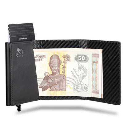 RFID Blocking Slim Lightweight Multi-Functional Card Holder