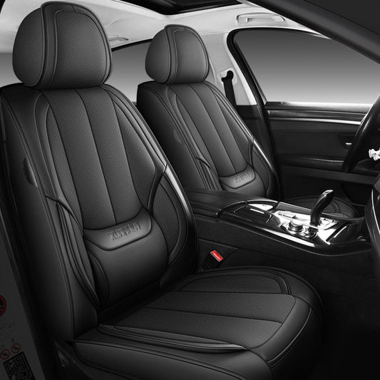 Car Seat Cushion - Sports Full Leather -Five-Seater Deluxe Edition