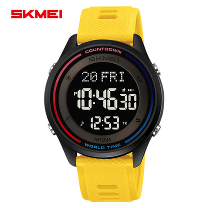 SKMEI - Waterproof Digital Sports Watch for Men - Outdoor Adventure Style-2348