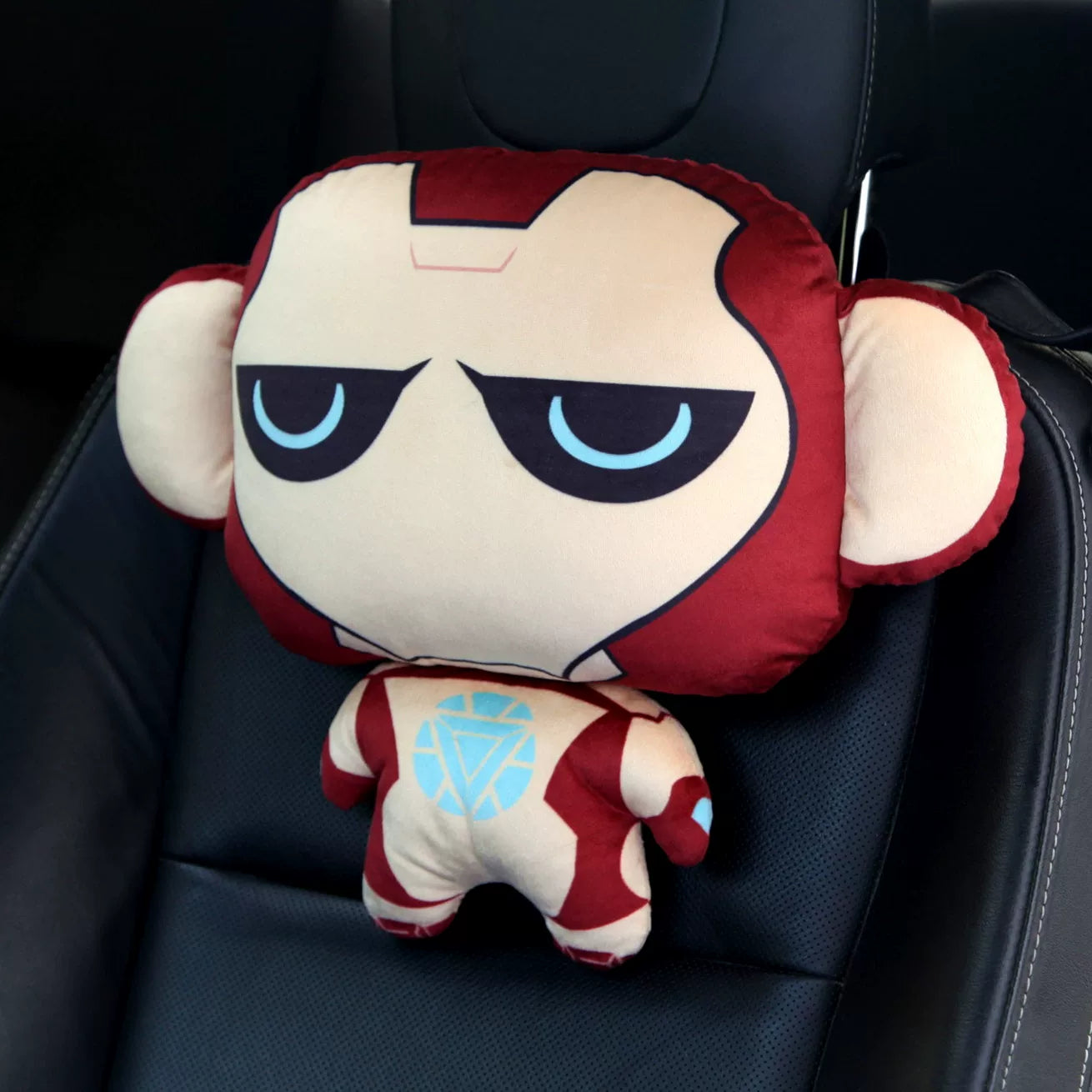 Car Headrest & Waist Support- Cute Cartoon Character Styling