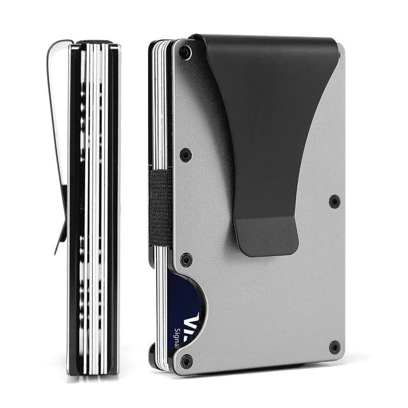 Metal Card Case - Carbon Fiber Wallet Wallet - RFID Anti-Theft