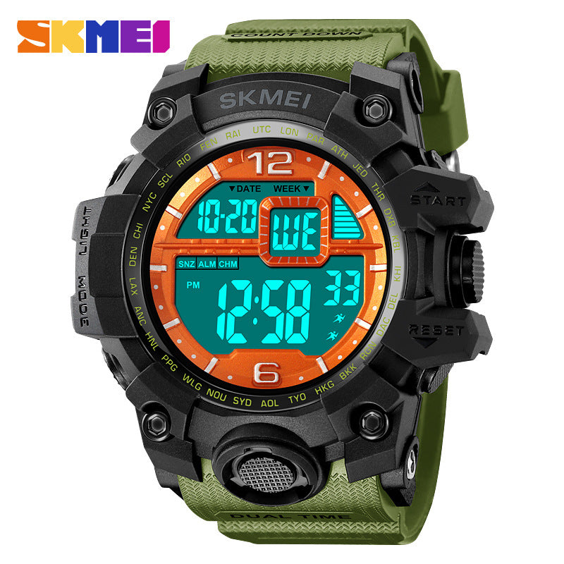 SKMEI - Waterproof Digital Sports Watch for Men - Outdoor Adventure Style-2245