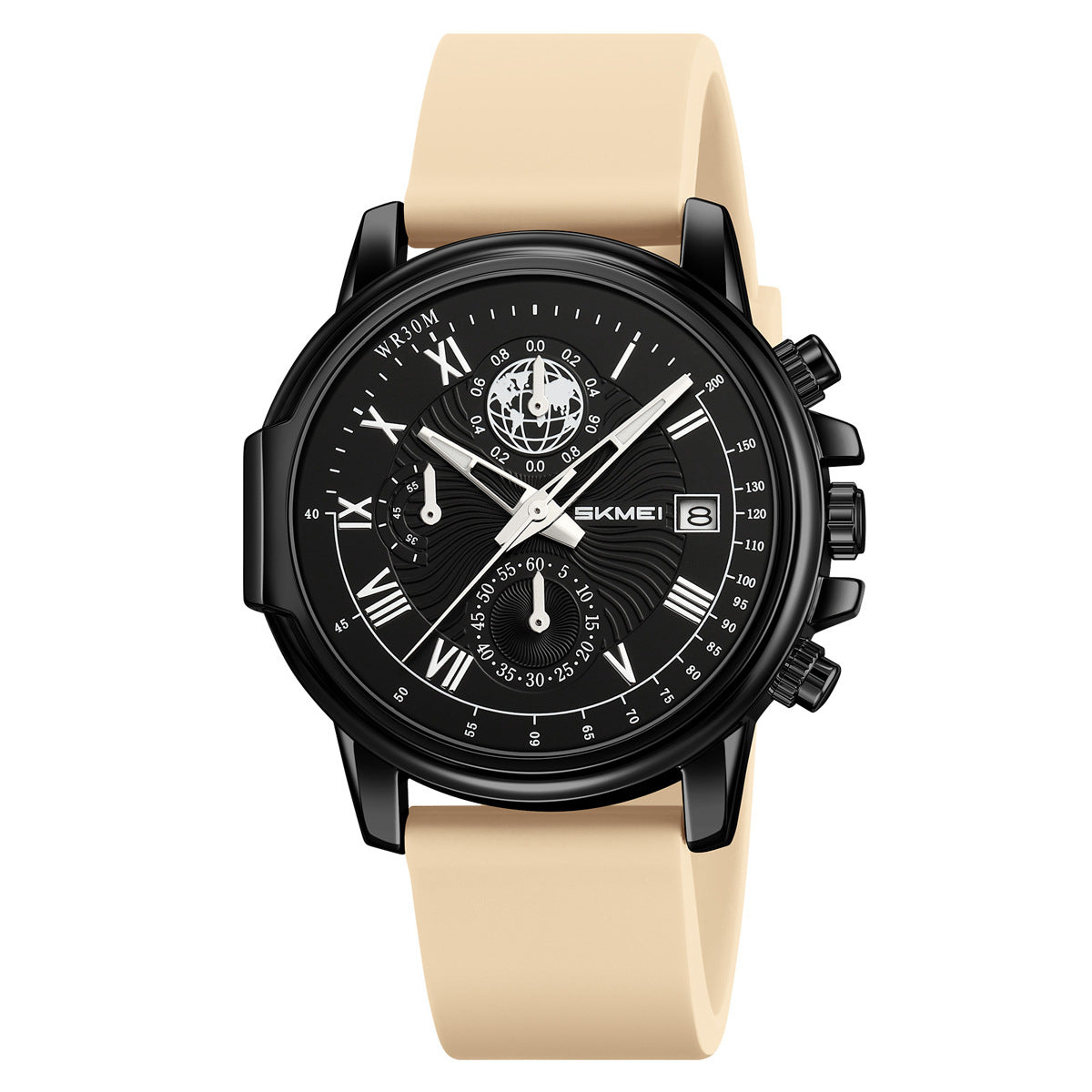 SKMEI-Fashion Business Men's Waterproof Quartz Watch-2468