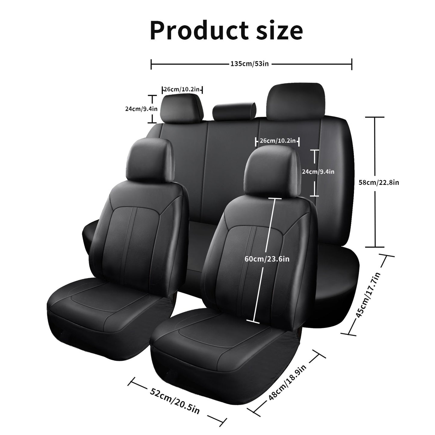Car Seat Cushion - 5-Seater Standard Version