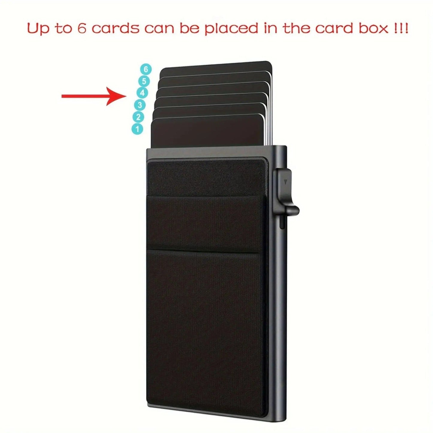 RFID Blocking Slim Lightweight Multi-Functional Card Holder