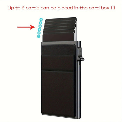 RFID Blocking Slim Lightweight Multi-Functional Card Holder