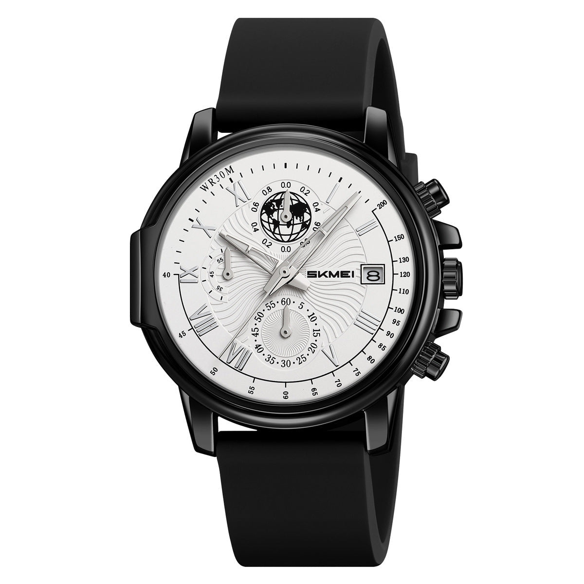 SKMEI-Fashion Business Men's Waterproof Quartz Watch-2468