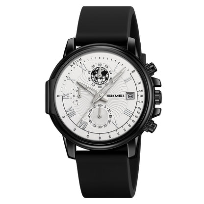 SKMEI-Fashion Business Men's Waterproof Quartz Watch-2468