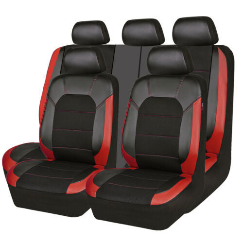 Car Seat Cushion - Bracket Sandwich Splicing Design (5-Seat 9-Piece Set)