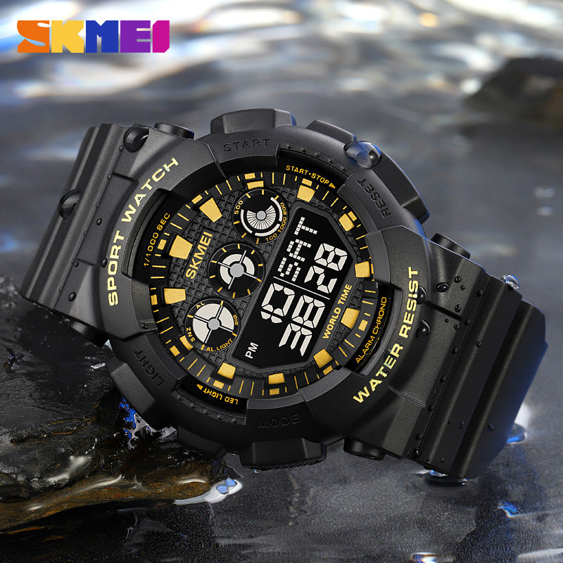 SKMEI - Waterproof Digital Sports Watch for Men - Outdoor Adventure Style-1857