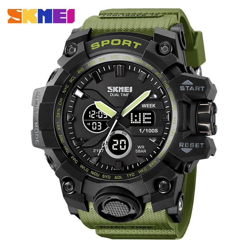 SKMEI - Waterproof Digital Sports Watch for Men - Outdoor Adventure Style-2197