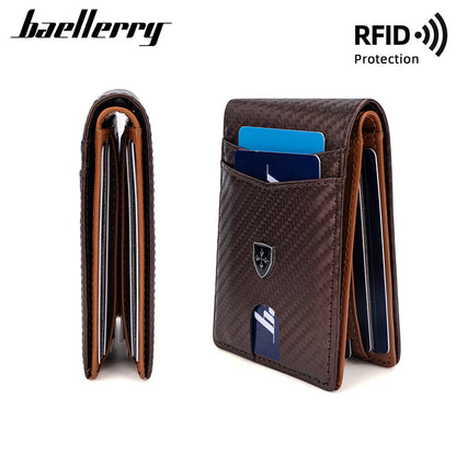 RFID Blocking Slim Lightweight Multi-Functional Card Holder