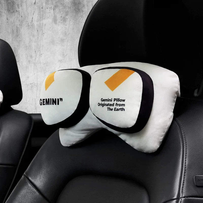 Car Headrest - Going Out Racing Headrest & Shoulder Cover& Throw Pillow