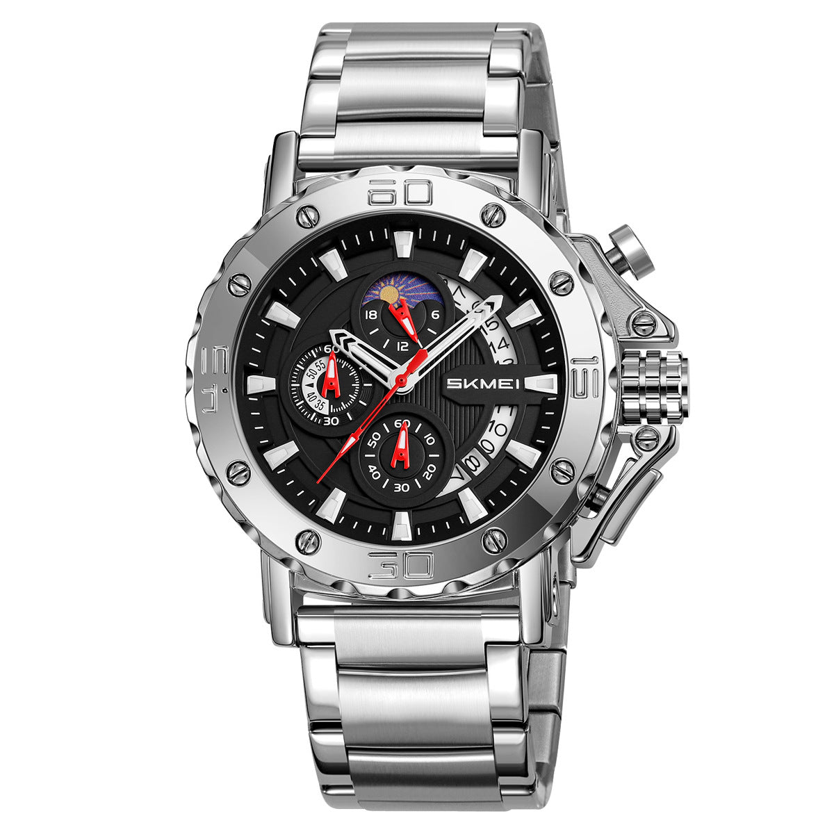 SKMEI-Fashion Business Men's Waterproof Quartz Watch-9344