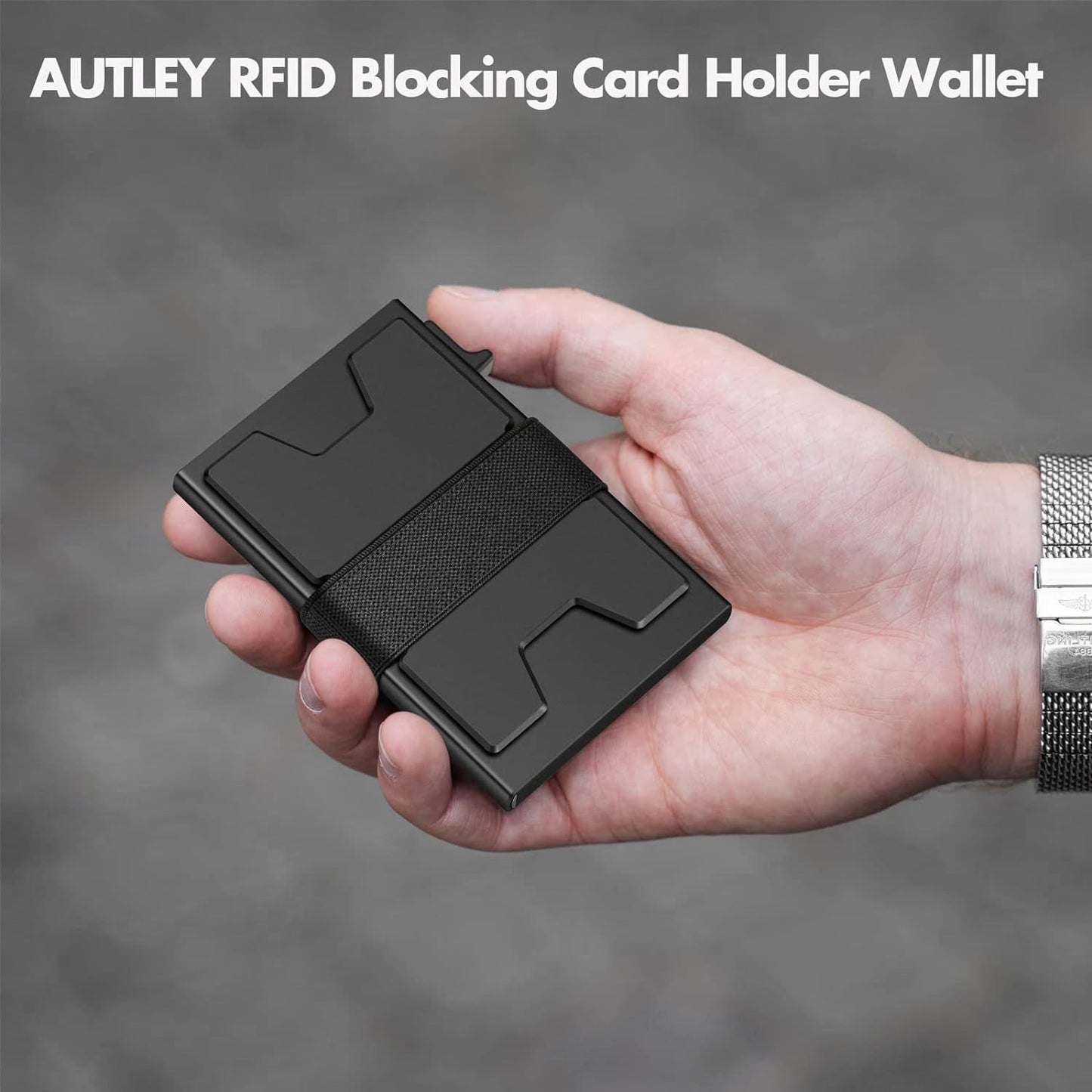RFID Blocking Slim Lightweight Multi-Functional Card Holder