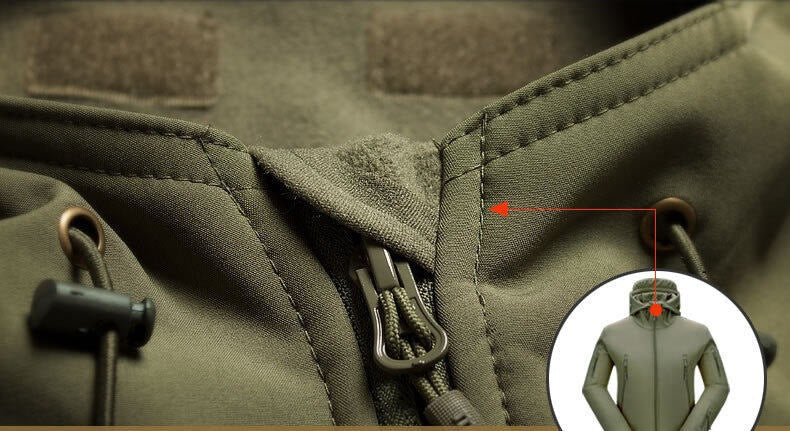 3-In-1 Windproof Jacket - Blue