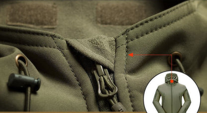 3-In-1 Windproof Jacket - Blue