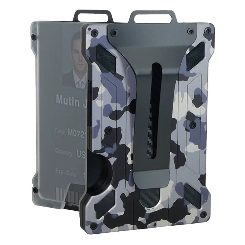 RFID Blocking Slim Lightweight Multi-Functional Card Holder