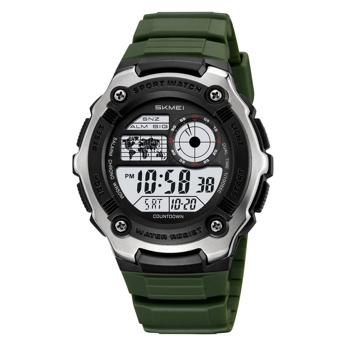 SKMEI - Waterproof Digital Sports Watch for Men - Outdoor Adventure Style-2417