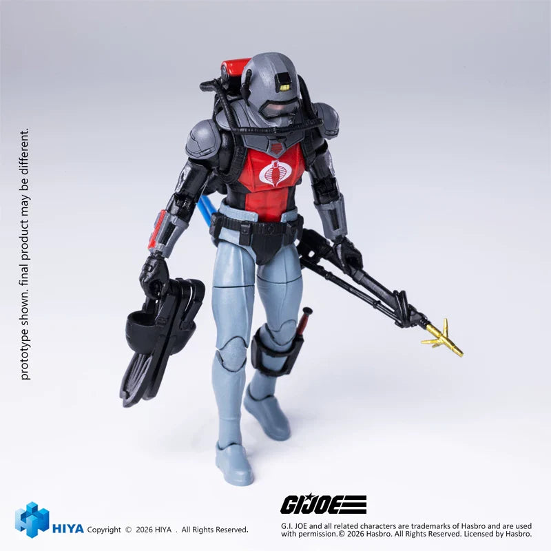 Cobra Eel - G.I JOE EMG0458 -1/18 Scale Action Figure By HIYA Toys