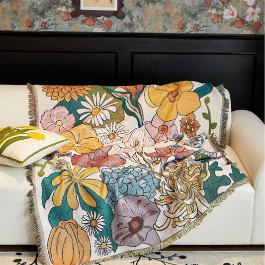 Home Decor Blanket-Floral Cluster