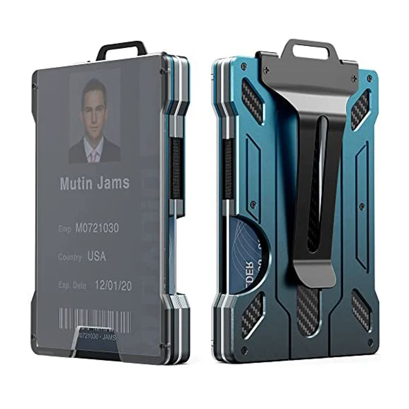 RFID Blocking Slim Lightweight Multi-Functional Card Holder