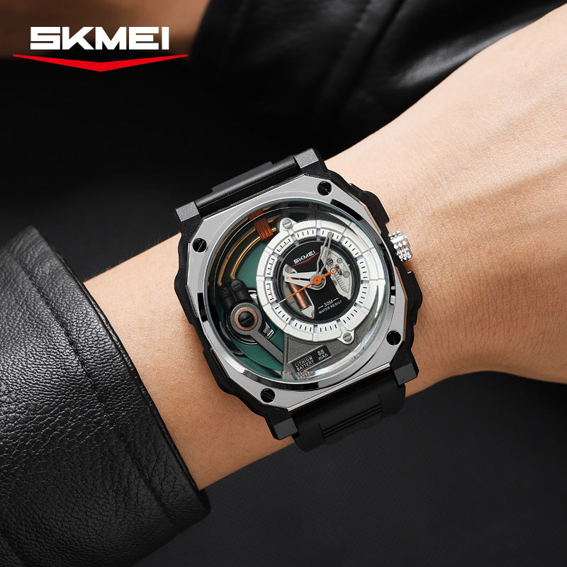 SKMEI-Fashion Business Men's Waterproof Quartz Watch-2533