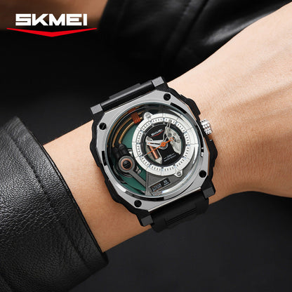 SKMEI-Fashion Business Men's Waterproof Quartz Watch-2533