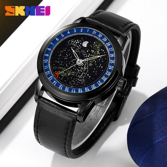 SKMEI-Fashion Business Men's Waterproof Quartz Watch-2116