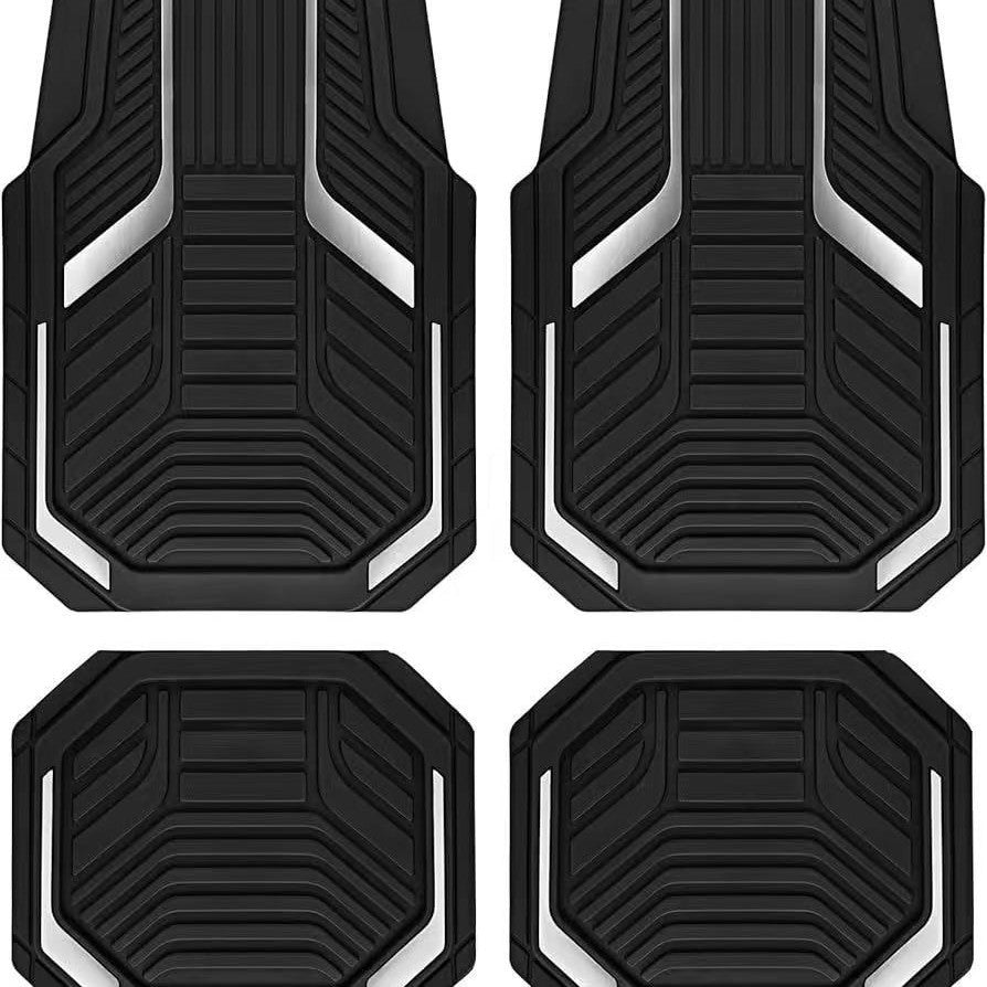 Car Floor Mats - 4-Piece Set (Easy to Maintain)