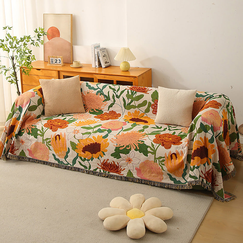 Home Decor Blanket-Marigold
