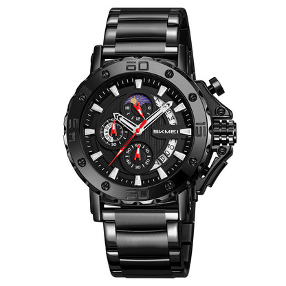 SKMEI-Fashion Business Men's Waterproof Quartz Watch-9344