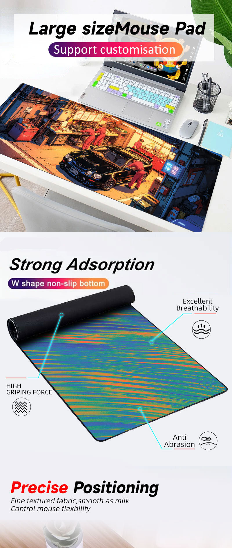 Racing Desk Mat-Racing Series L5698