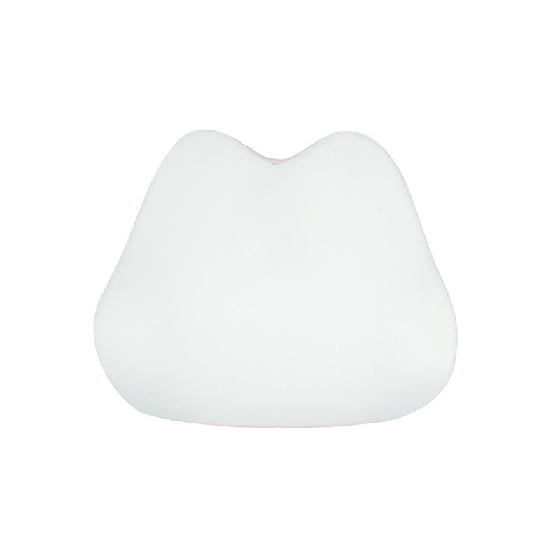 Ice Silk Car Headrest / Waist Set - Cartoon