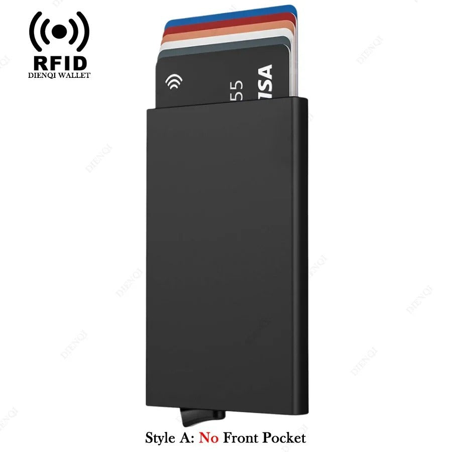 RFID Blocking Slim Lightweight Multi-Functional Card Holder