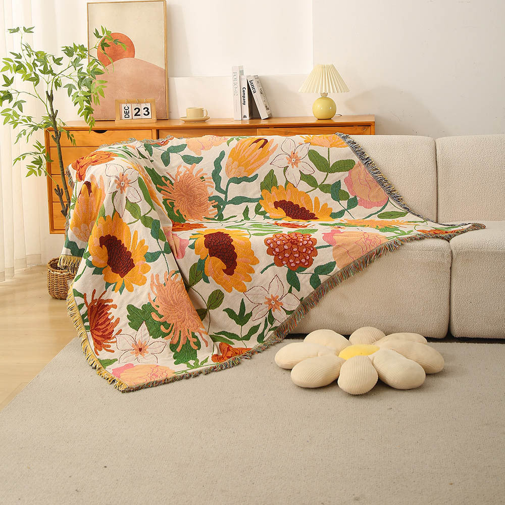 Home Decor Blanket-Marigold