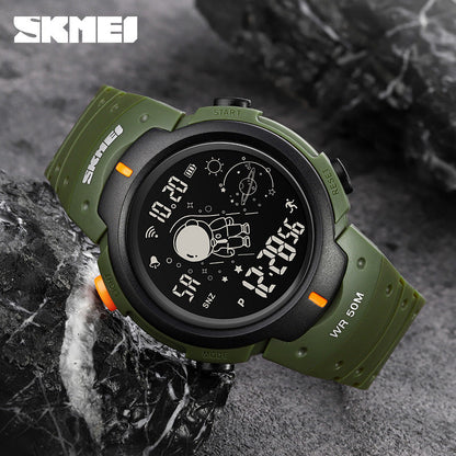 SKMEI - Waterproof Digital Sports Watch for Men - Outdoor Adventure Style-1820
