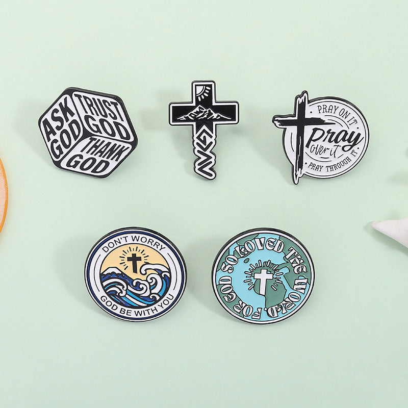 Wave Seal Travel Enamel Pin for Backpacks  by CAVE