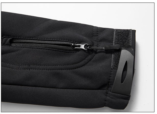 3-In-1 Windproof Jacket - Black