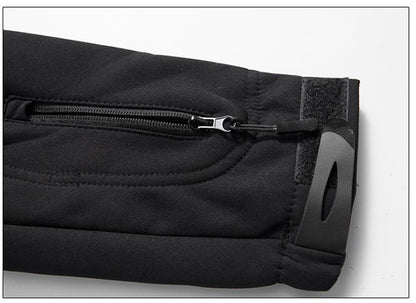 3-In-1 Windproof Jacket - Black