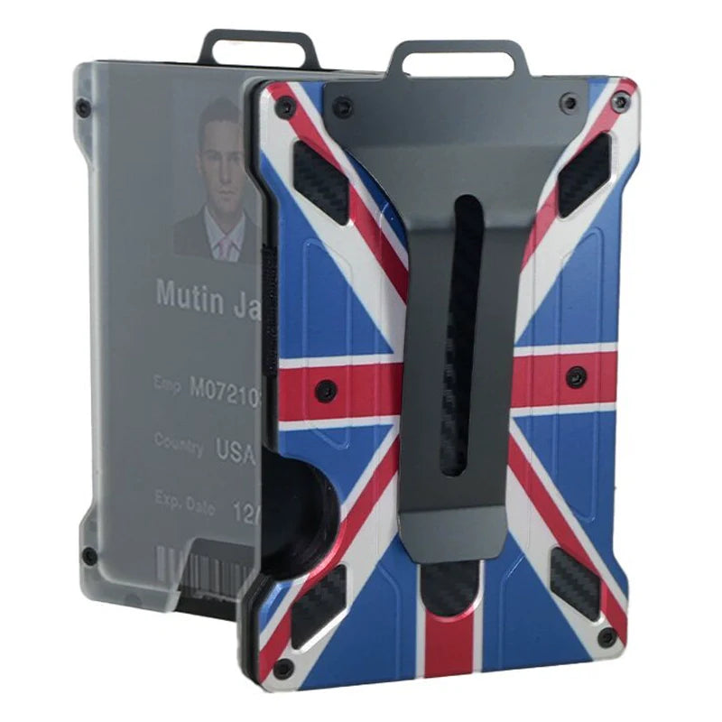 RFID Blocking Slim Lightweight Multi-Functional Card Holder