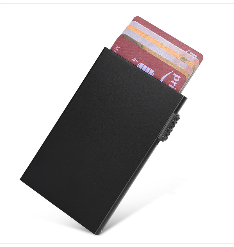RFID Shielding Aluminum Card Case (Auto Enject)