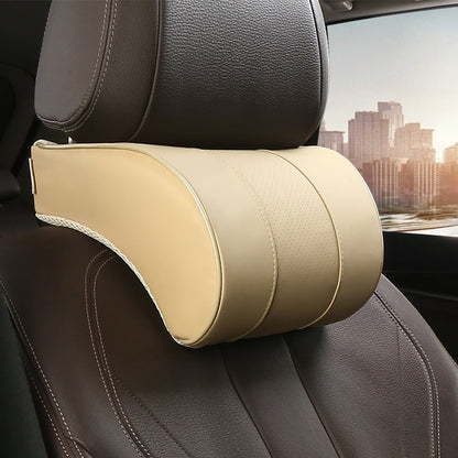 Car Headrest - Advance Level (Memory Cotton + Leather)