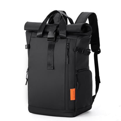 Laptop Bag - Trendy Curled Backpack
