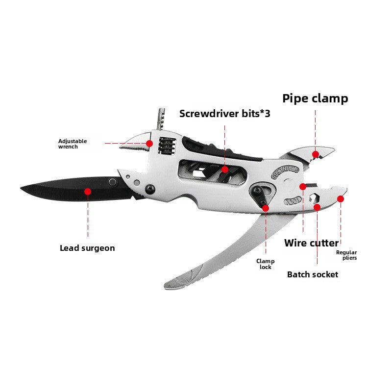 Multi-Functional Tools-Outdoor wrench tool combination
