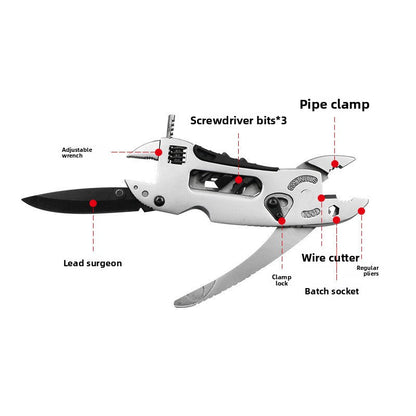 Multi-Functional Tools-Outdoor wrench tool combination