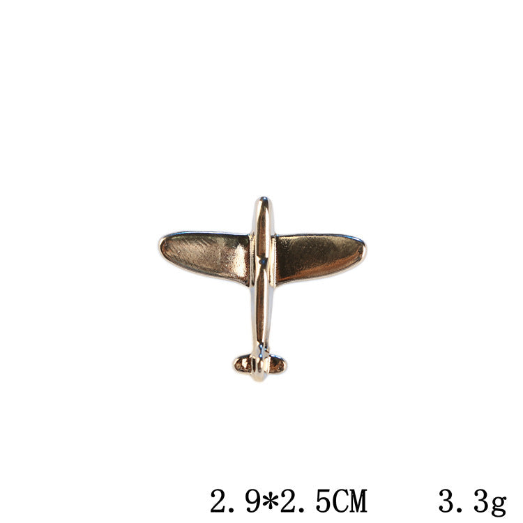Biplane Travel Enamel Pin for Backpacks  by CAVE